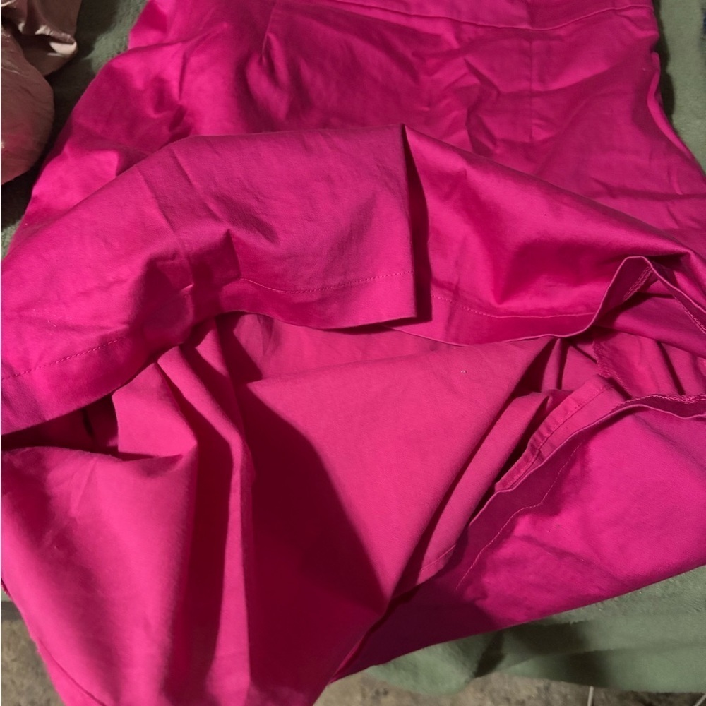 🛍Bundle sale🛍ALFRED SUNG Vibrant Pink Midi Dress - Picture 8 of 12